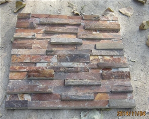 Rough Rusty Slate Stone , Slate Fireplaces, Natural Slate Wall Stone and Ledge Culture Stone , Corner Stone , Building Stone , Ledge Stone Fireplace