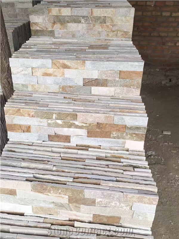 Slate 014 Culture Stone, New Products, Thin Stone Veneer, Stone Wall Decor, Corner Stone