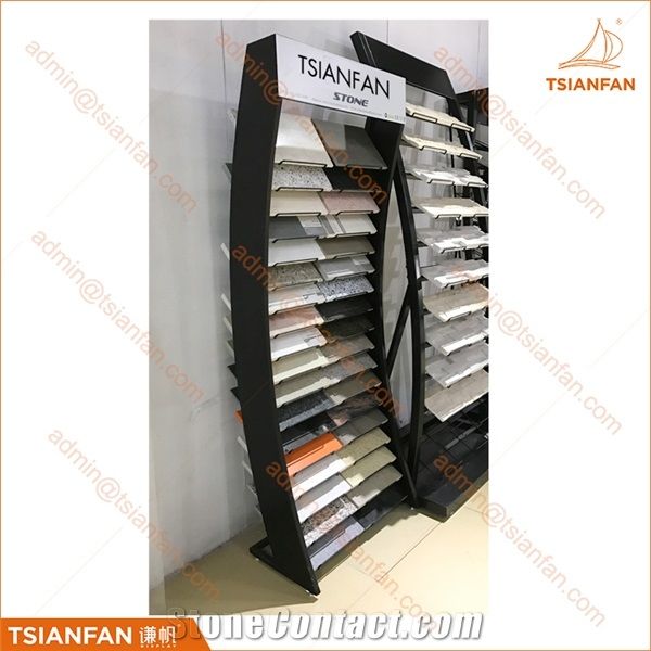 Custom Granite and Marble Stone Display Stand for Quartz Stone