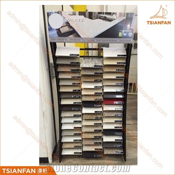 Custom Granite and Marble Stone Display Stand for Quartz Stone