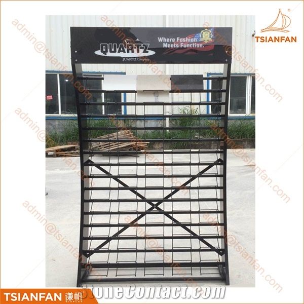 Custom Granite and Marble Stone Display Stand for Quartz Stone