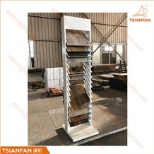 Pvc and Hardwood Flooring Tile Waterfall Display Stand