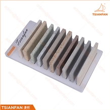 Quartz Stone Acrylic Counter Top Display Rack