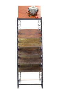 Wj010 New Product 2014 Wood Flooring Exhibition Display Stand