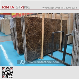 Dark Emperador Spain Gold Golden Brown Meya Crystal Adiyaman Coffee Marron Fume Grey Imperial Veins Oscuro Ramona Olive Slabs Tiles Countertops