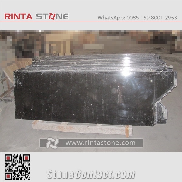Mongolia Black Granite China Absolute Black Stone Slab Tile Kitchen Top Pure Black Basalt Wall Cladding Nero Mongo Black Dark Padang Basalt Pattern