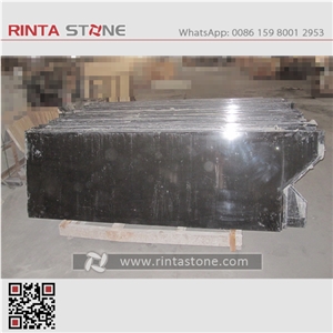 Mongolia Black Granite China Absolute Black Stone Slab Tile Kitchen Top Pure Black Basalt Wall Cladding Nero Mongo Black Dark Padang Basalt Pattern