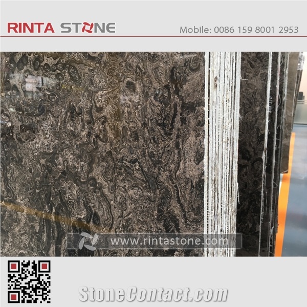 Moon Valley Marble Coffee Brown Earth Laminate Dark Greek Natural Stone Wall Cladding Hall and Hotel Lobby Countertops Slabs Tiles