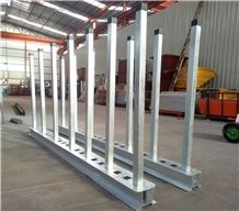 Granite Marble Quartz Stone Bundle Slab Rack the Strongest Galvanized Rack