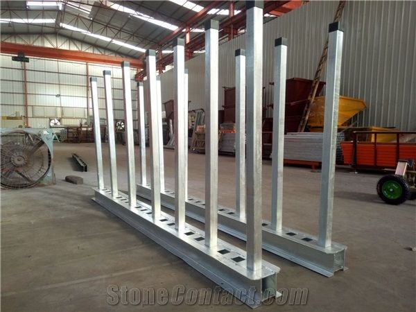 Granite Marble Quartz Stone Bundle Slab Rack the Strongest Galvanized Rack