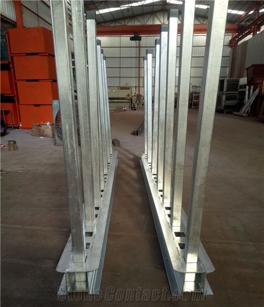 Granite Marble Quartz Stone Bundle Slab Rack the Strongest Galvanized Rack