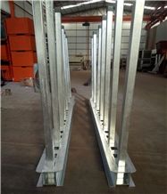 Granite Marble Quartz Stone Bundle Slab Rack the Strongest Galvanized Rack