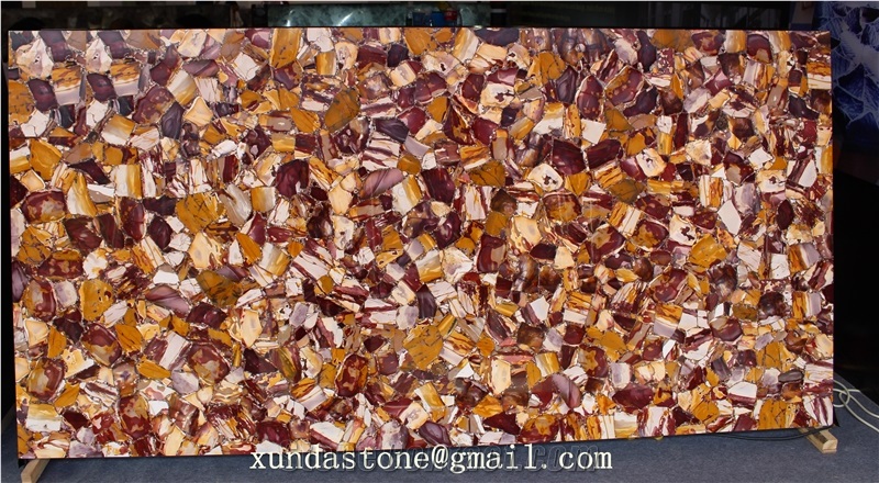 Multi Red Jasper Slabs&Tiles/Gemstone for Wall Covering&Flooring/Agate Semi Precious Stone Panels/Interior Decoration/Luxury Red Semi-Precious Stone