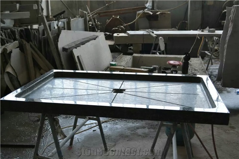 Absolute Black Granite Shower Tray, Granite Trays