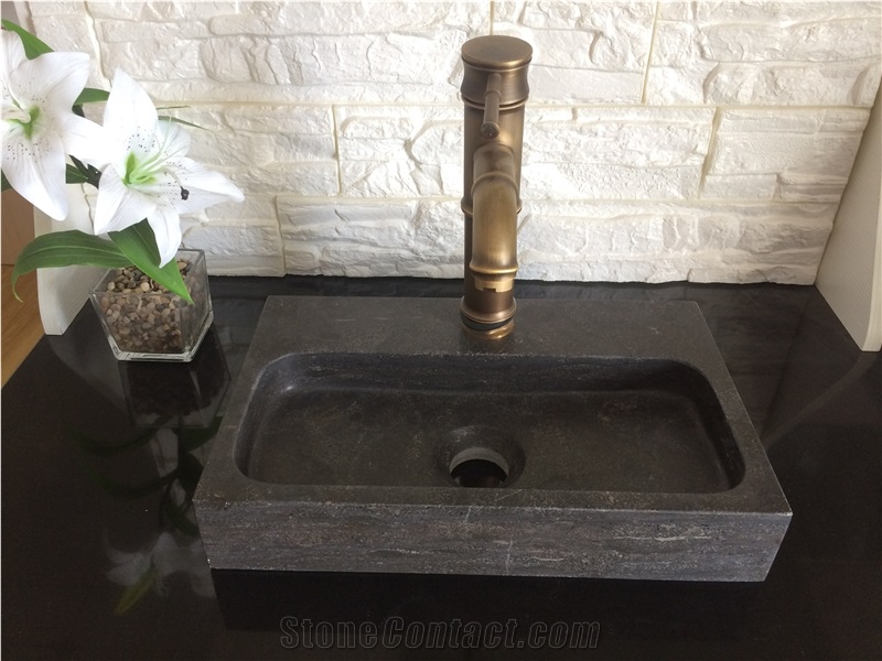 Bluestone Rectangle Basins,China Blue Limestone Bathroom Sink,Blue Asia Limestone Wash Bowls