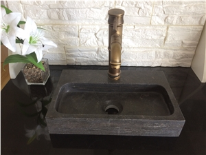 Bluestone Rectangle Basins,China Blue Limestone Bathroom Sink,Blue Asia Limestone Wash Bowls