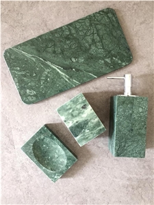 Medium Green Marble Bath Accessories Bath Products Medium Green Marble Bath Accessories Bath Products