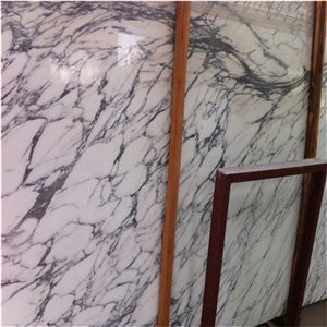 Arabescato White Marble Slabs and Tiles Floor Covering Marble Walls