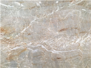 Brazil Luxury Nacarado Quartzite Slab/ Beige Quartzite