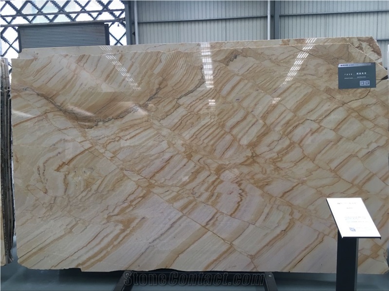 Macaubas Gold Quartzite Slabs
