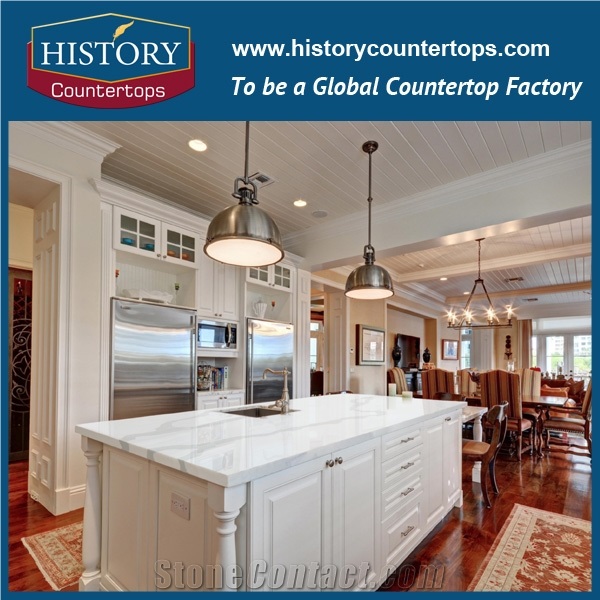 Beauty White Qauartz Countertops,Calacatta White Quartz Stone Look Like Nature Marble Stone,Kitchen Countertops,Quartz Stone Vanity Tops,Bath Tops