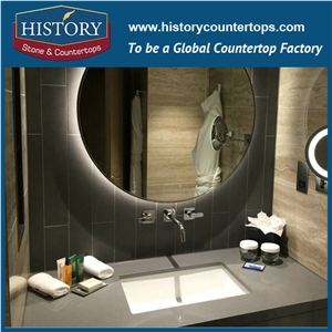 Best Price China Factory Quartz Stone Kitchen Countertop Engineered Stone Worktops for Multifamily/Hospitality Projects
