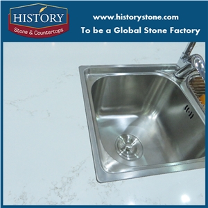 China Cheap New Style History Stone Countertops，Calacatta Nuvo White Quartz Stone Countertops,Kitchen Coutnertops,Kichen Desk Tops,Kitchen Island Tops