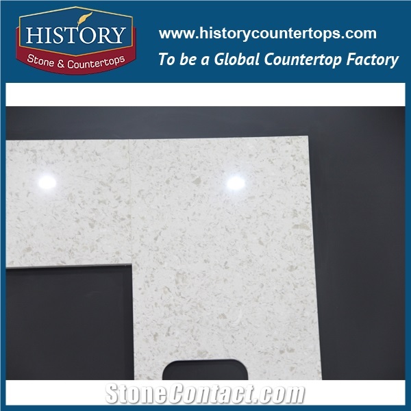 Factory Cheap Price Artificial Stone Wholesale Quartz Bathroom Countertops,Engineered Stone Bathroom,White Artificial Stone Tops with Easy Polished