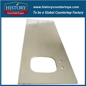 Historystone Kamari Quartz Bathoom Countertops Can Custom All Size Vanity Tops is Solid Surface Quartz Stone Vanity Tops