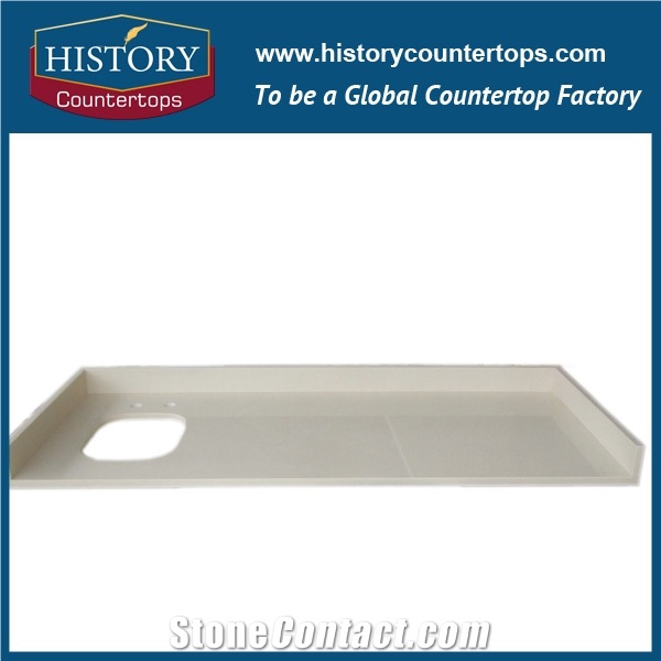 Historystone Kamari Quartz Bathoom Countertops Can Custom All Size Vanity Tops is Solid Surface Quartz Stone Vanity Tops