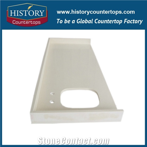 Historystone Kamari Quartz Bathoom Countertops Can Custom All Size Vanity Tops is Solid Surface Quartz Stone Vanity Tops