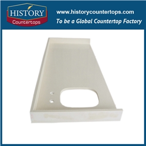Historystone Kamari Quartz Bathoom Countertops Can Custom All Size Vanity Tops is Solid Surface Quartz Stone Vanity Tops