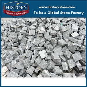 Natural Finished G654 Granite Cheap Black Paving Stone for Landscaping and Garden Driveway/Stepping Pavements/Exterior Pattern