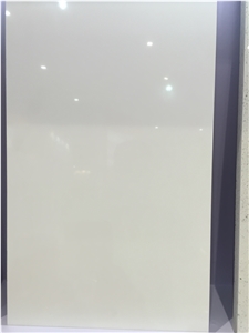 Bq12802 Pure White Quartz, High Hardness Artificial Engineered Stone