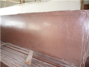 China Natural Red Wooden Grain Sandstone Wall and Floor Tiles&Slabs