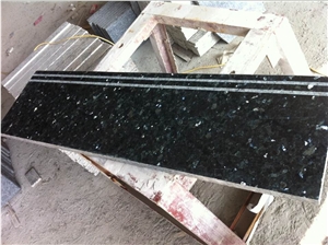 Emerald Pearl Granite,Norway Green Anti-Slip Stairs&Risers