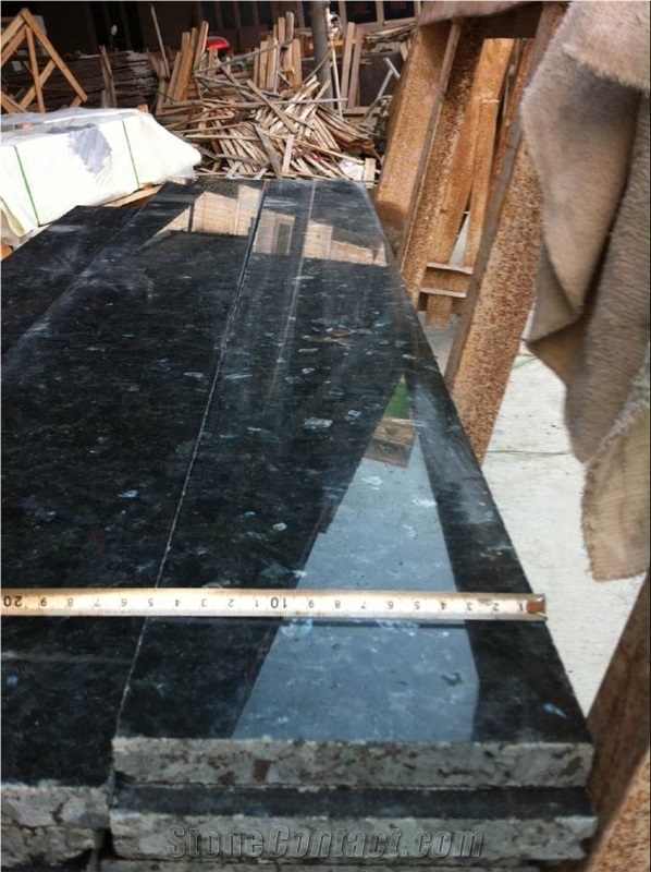 Emerald Pearl Granite,Norway Green Anti-Slip Stairs&Risers