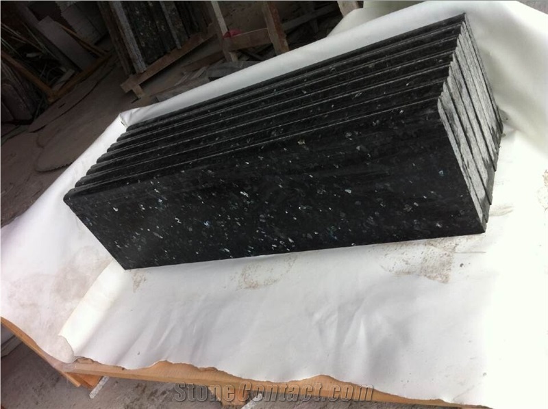Emerald Pearl Granite,Norway Green Anti-Slip Stairs&Risers