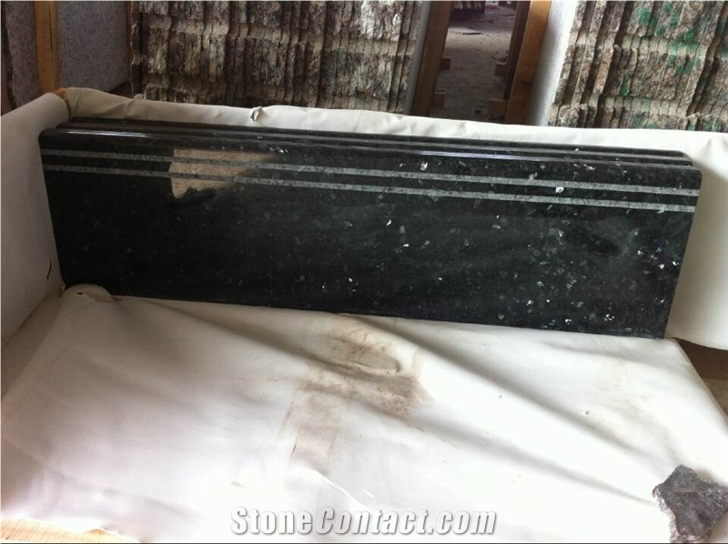 Emerald Pearl Granite,Norway Green Anti-Slip Stairs&Risers