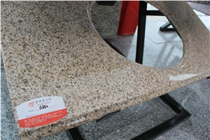 G682 Rusty Yellow Granite Washroom Counter-Top&Vanity Top