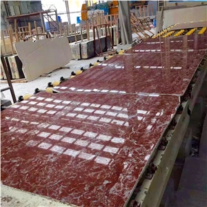 Natural China Shanxi Athens Red Marble Flooring Stairs. Steps, Risers
