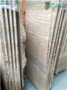 Ocean Blue Silver Travertine, Vein Cut Walling&Flooring Tiles&Slabs