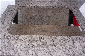 Tiger Skin White Granite Washroom/Bathroom Counter-Top,Vanity Top