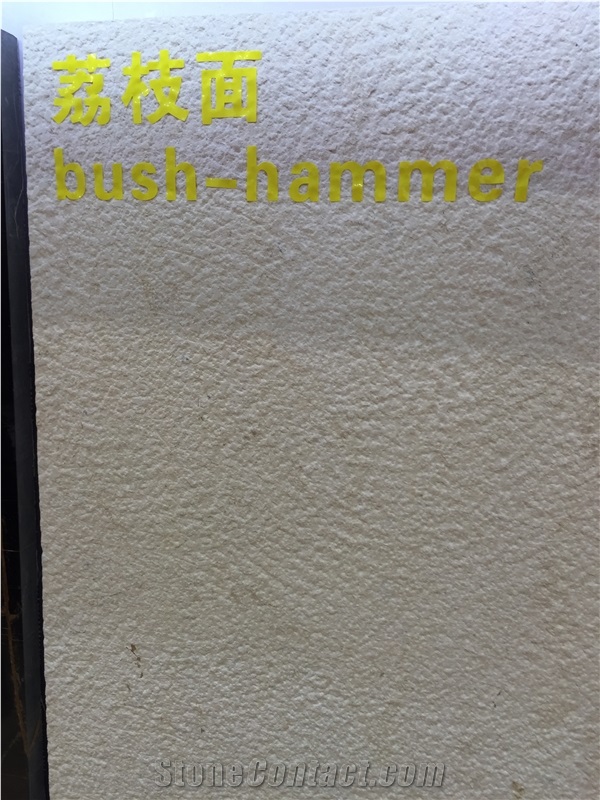 Tunisia Cheverny/ Arum Cream Limestone Bush-Hammered Tiles