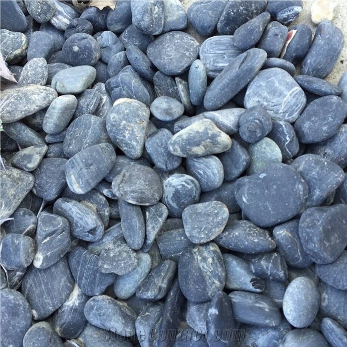 Cheap Black Pebble Stone