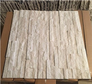 Hebei Natural White Quartzite Culture Stone Tiles