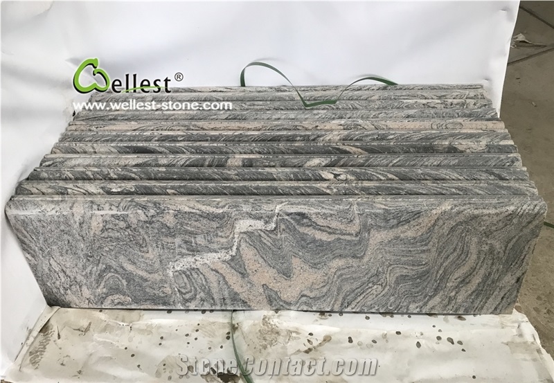 Classy G261 Juparana Grey Granite Steps/Stairs/Treads/Stairway/Ladder
