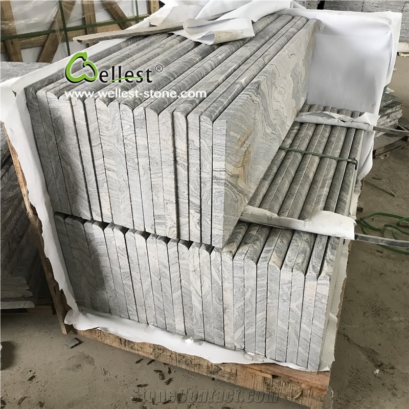 Classy G261 Juparana Grey Granite Steps/Stairs/Treads/Stairway/Ladder