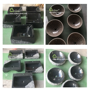 Variety Granite/Marble Natural Stone Sink & Wash Basin