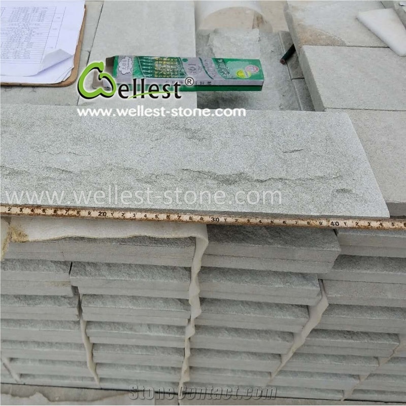 White Sandstone Mushroom Stone, Mushroomed Cladding, Mushroom Wall
